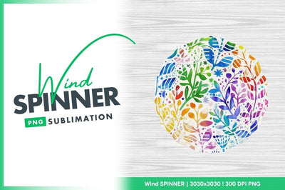 Watercolor Floral Pattern with Colorful Leaves and Flowers on White Background Sublimation Regulrcrative 
