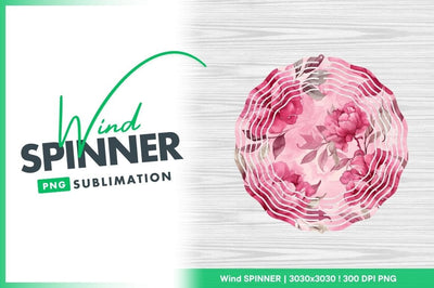 Watercolor Floral Pattern with Pink Peonies and Gray Leaves Sublimation Regulrcrative 