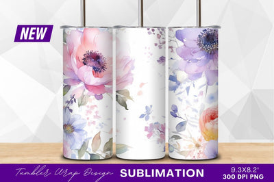 Watercolor flower clipart png botanical illustration Sublimation Regulrcrative 