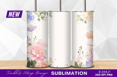Watercolor flower frame clipart png Sublimation Regulrcrative 