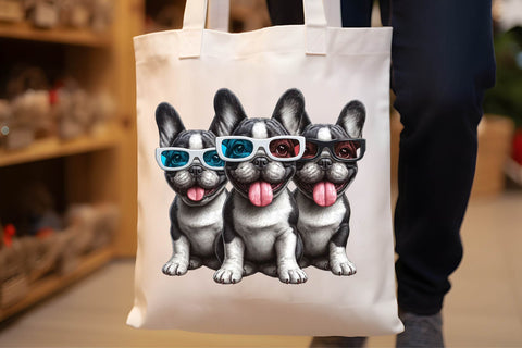 Watercolor French Bulldog Clipart Sublimation Rupkotha 