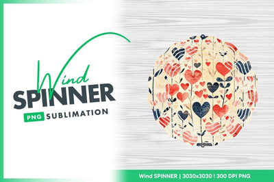 Watercolor Heart Flowers Pattern in Red Blue and Pink on Beige Background Sublimation Regulrcrative 