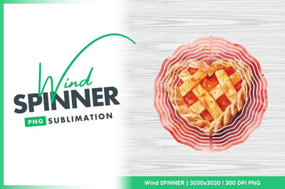 Watercolor heart pie with red filling Sublimation Regulrcrative 