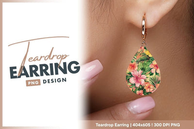 Watercolor hibiscus flowers and tropical leaves pattern Sublimation Regulrcrative 