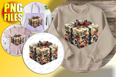 Watercolor Holiday Clipart Winter Sublimation Design Sublimation afrosvg 