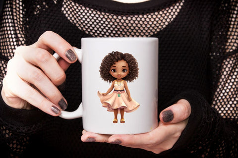 Watercolor Juneteenth Girl Sublimation Clipart Bundle Sublimation Designangry 