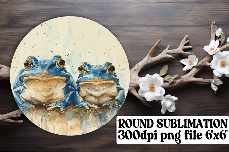 Watercolor Love Sublimation Pack - Round, Keychain, Car Coaster Sublimation afrosvg 