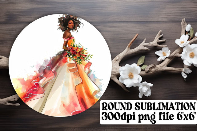 Watercolor Lovebirds Keychain Collection Sublimation afrosvg 