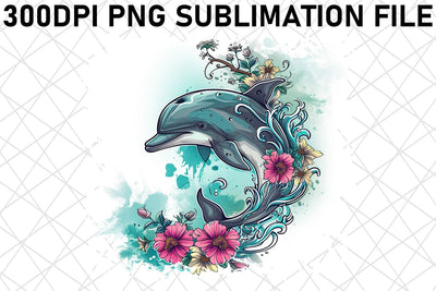Watercolor Marine Life PNG Sublimation afrosvg 