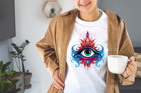 Watercolor Mythological Pagan Symbols Sublimation Bundle Sublimation Designangry 