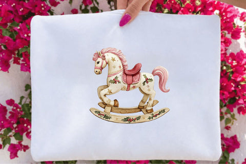 Watercolor Preppy Christmas Clipart Sublimation SVGArt 