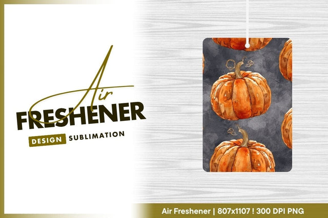 Watercolor Pumpkins on Dark Gray Background Autumnal Repeat Pattern Sublimation Regulrcrative 
