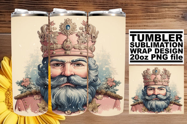Watercolor Retro Christmas Wrap - Sublimation Tumbler PNG Sublimation afrosvg 