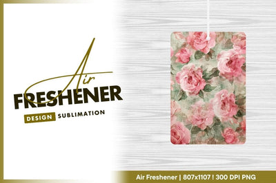Watercolor Roses Pattern with Pink Blooms and Green Leaves on Textured Background Sublimation Regulrcrative 