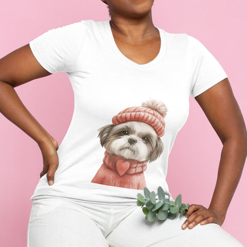 Watercolor Shih Tzu Clipart PNG SVG Elise Cellucci 