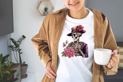 Watercolor Skeleton Witch Tarot Card Clipart Bundle Sublimation Designangry 