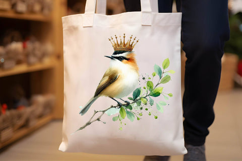 Watercolor Spring Birds Clipart Sublimation Rupkotha 