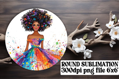 Watercolor Union Keychain Collection Sublimation afrosvg 