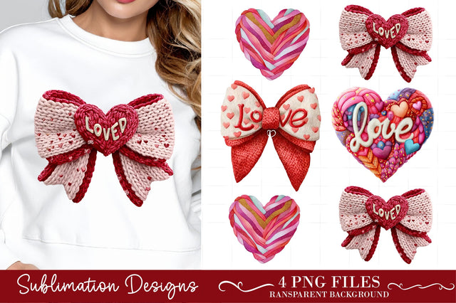 Watercolor Valentine's Day Png clipart Bundle Sublimation designmaster24 