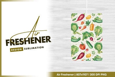 Watercolor Vegetables Pattern with Carrots Radishes Lettuce Zucchini and Tomato Sublimation Regulrcrative 