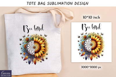 Watercolor vintage dream catcher. Tote bag design Sublimation Kseniia designer 