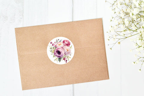 Watercolor Wreath Flower PNG. Wedding Invitation Card PNG Sublimation Olga Terlyanskaya 