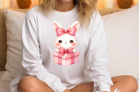 Watercolour Pink Anniversary Party Clipart Sublimation Rupkotha 