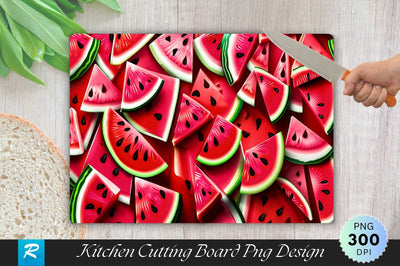 Watermelon Cutting Board PNG Sublimation Regulrcrative 