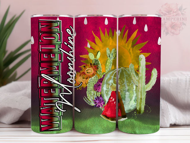 Watermelon Moonshine 20oz Tumbler Wrap PNG, Summertime Drinks Tumber Png, Straight & Tapered Tumbler Wrap, Instant Digital Download Sublimation Li Zamperini 