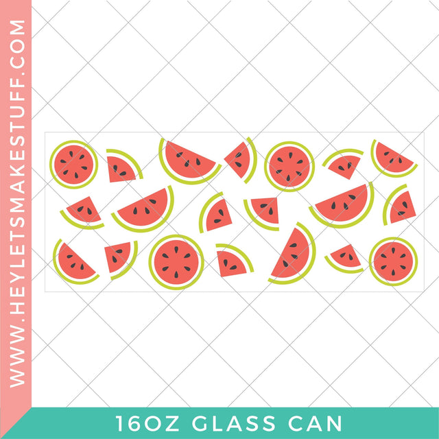 Watermelons Glass Can Wrap SVG Hey Let's Make Stuff 