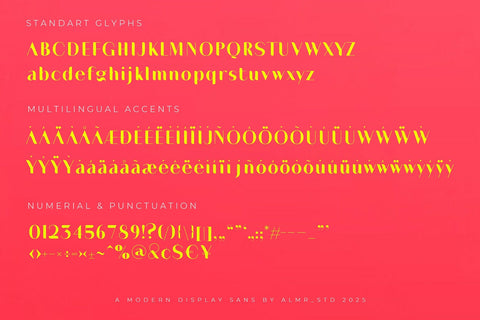 Wavea - Modern Display Sans Font studioalmeera 