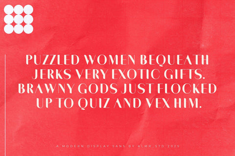 Wavea - Modern Display Sans Font studioalmeera 