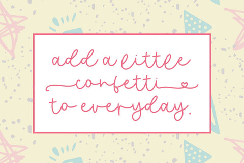 Wavelength Script Font Beck McCormick 
