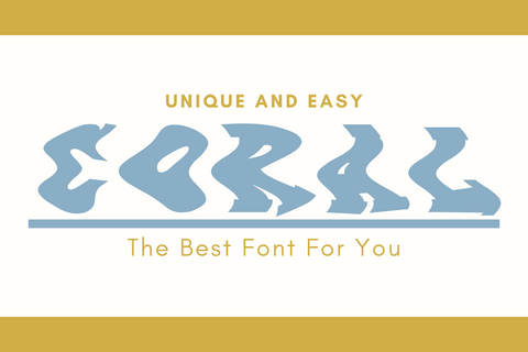 Wavy College Font Dm Letter Studio 