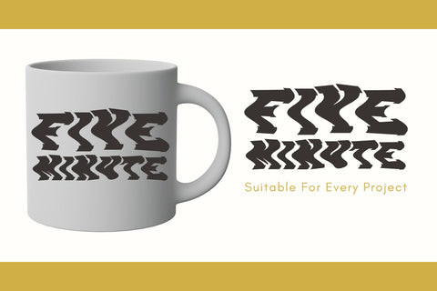 Wavy College Font Dm Letter Studio 