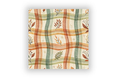 Wavy Hand Drawn Plaid Digital Paper, Seamless Watercolor Pattern Bundle, Printable Scrapbook Paper, Playful Organic Design Collection Digital Pattern FloridPrintables 