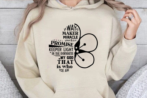 way maker miracle worker promise SVG Angelina750 