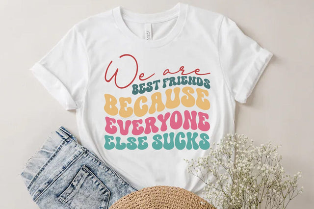 We are best friends because everyone else sucks SVG SVG FiveStarCrafting 