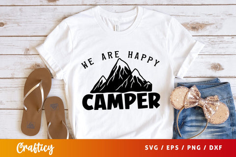 we are happy camper svg Design SVG Designangry 