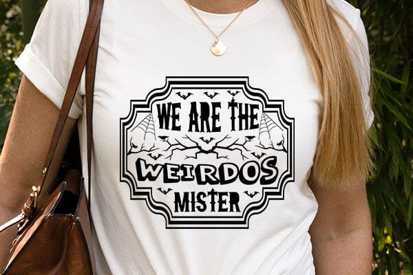 We are the weirdos mister SVG Angelina750 