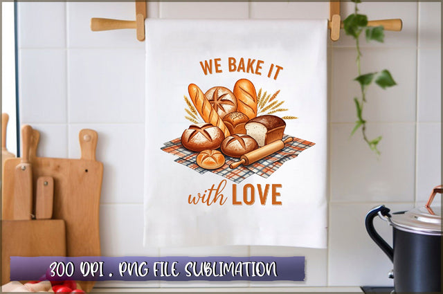 We bake it with love Sublimation Sublimation Shetara Begum 