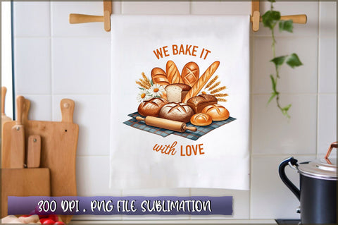 We bake it with love Sublimation Sublimation Shetara Begum 