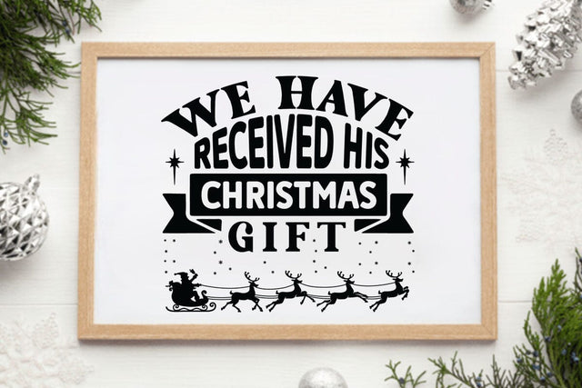 We have received his christmas gift SVG Angelina750 