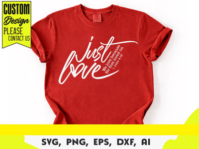 We Love Because He First Loved Us Svg, 1 John 4:19 Svg, Funny Valentine's Day Shirt Svg SVG DesignDestine 