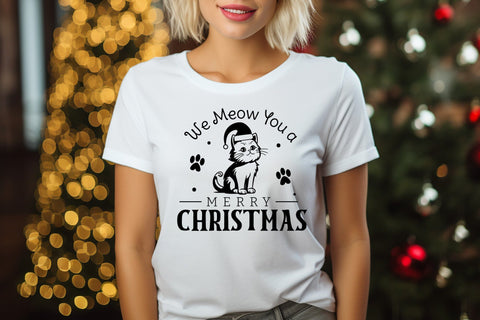 We Meow You a Merry Christmas SVG SVG CraftLabSVG 