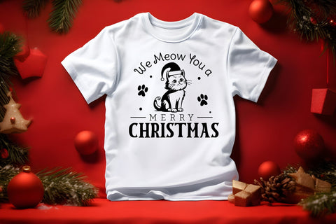 We Meow You a Merry Christmas SVG SVG CraftLabSVG 
