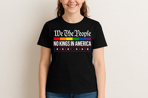 We The People No Kings in America SVG Patriotic Pride Cut File SVG BillahCrafts 