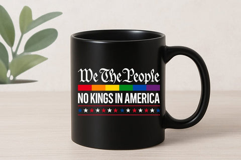 We The People No Kings in America SVG Patriotic Pride Cut File SVG BillahCrafts 
