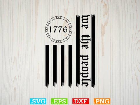 we the people svg, American flag Svg, Patriotic Svg SVG Creativeart88 