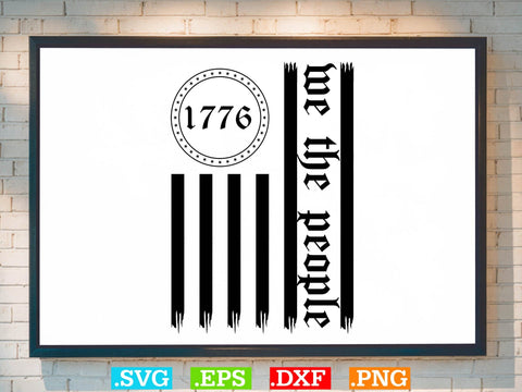 we the people svg, American flag Svg, Patriotic Svg SVG Creativeart88 